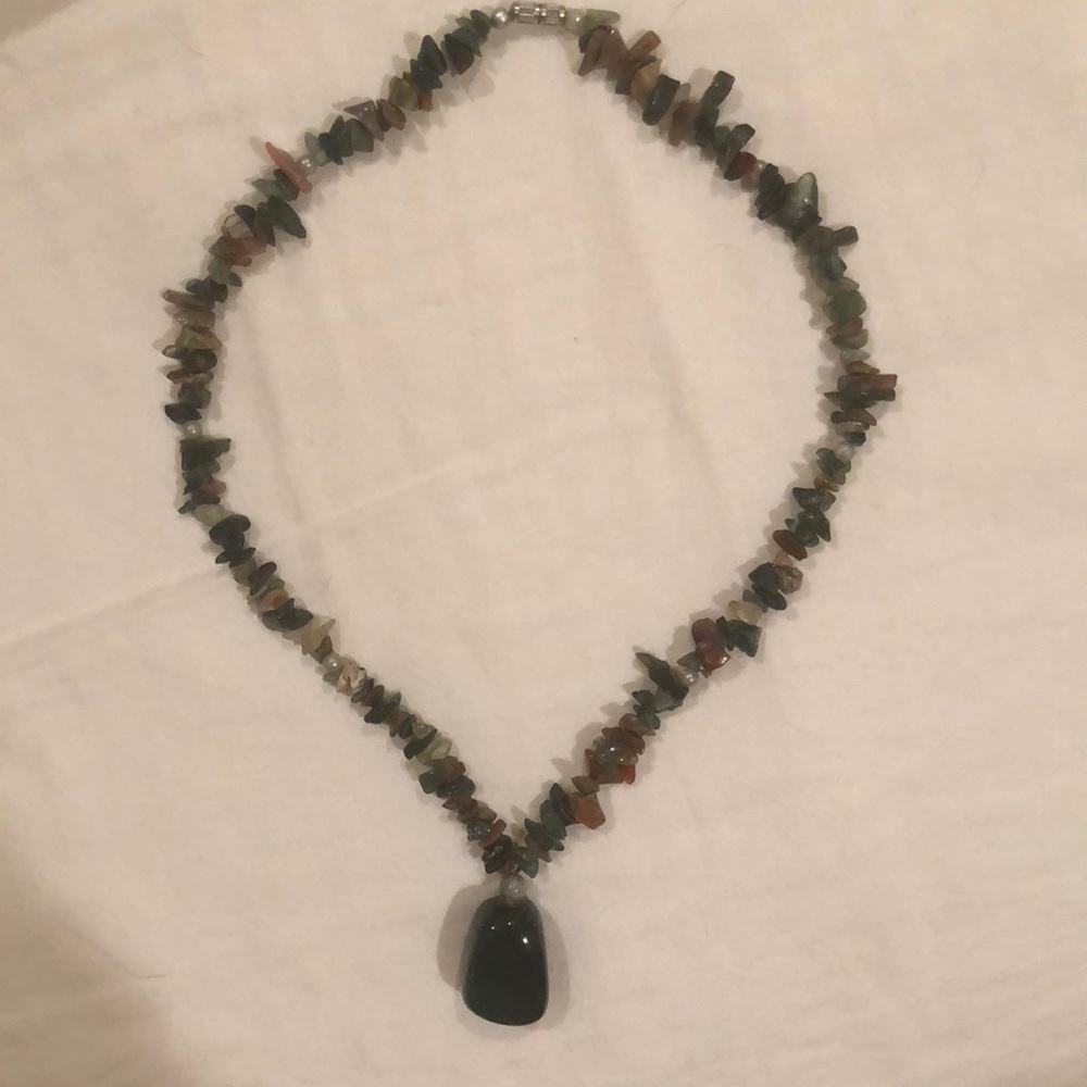 Hand beaded necklace
